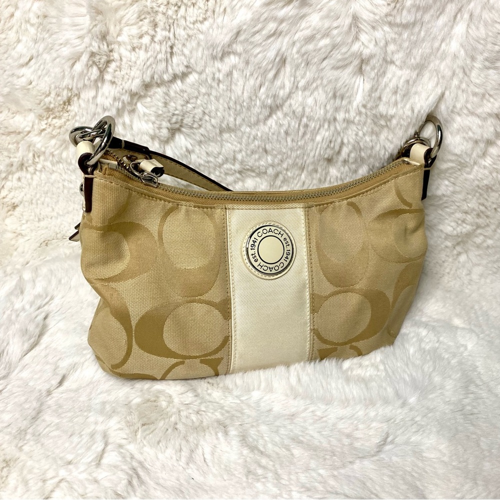 Neutral Coach purse